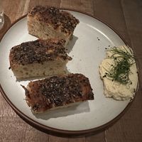 everything focaccia : caramelised onion b+tter  at Mallow - Borough Market in South East London