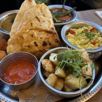 Thali breakfastt  at Mallow - Borough Market in South East London