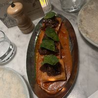 Chickpea tofu  at Mallow - Borough Market in South East London