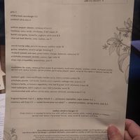 Menu at Mallow - Borough Market in South East London