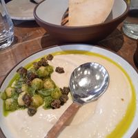 Hummus  at Mallow - Borough Market in South East London