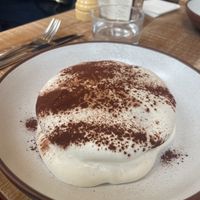 Tiramisu pancakes  at Mallow - Borough Market in South East London