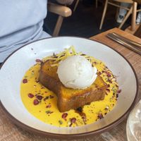 French toast  at Mallow - Borough Market in South East London