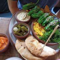 Meze brunch at Mallow - Borough Market in South East London