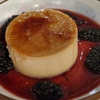 Creme brulee at Mallow - Borough Market in South East London