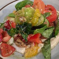 Fatoush salad at Mallow - Borough Market in South East London