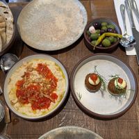 All photos from the sharing lunch menu plus desserts   at Mallow - Borough Market in South East London