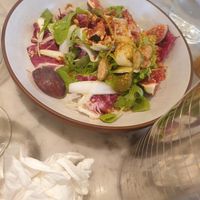 Bitter leafy salad 6. 5/10 it wasn't bitter really just a good salad but wouldn't reccomend at Mallow - Borough Market in South East London