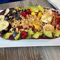 Signature açaí bowl  at Avocado Theory in Tinley Park