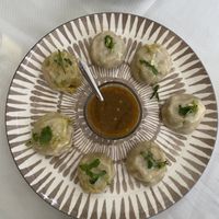 Nepalese vegan dumplings 🥟   at Basmati Indian & Nepali Restaurant in Funchal