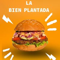 Excelent taste, our signature burger. Soy chunks, oats and tapioca flour.   at Bien Plantado in Iquitos