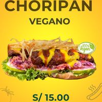 Bread and Saussage, served with string potatoes. And all the sauces 😝  at Bien Plantado in Iquitos