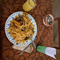 Pasta bolognese   at Bien Plantado in Iquitos