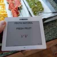 Vegan labelling at Hotel Ocean View in Tenerife