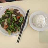 Non-Beef & Broccoli at Loving Hut in Falls Church