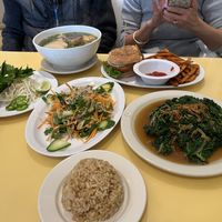   at Loving Hut in Falls Church