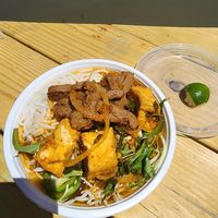 Hue's Spicy Noodle Soup at Loving Hut in Falls Church