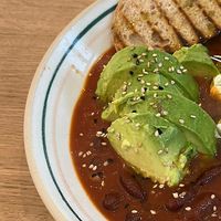 Australien baked beans   at Poppi Farmer in Munich