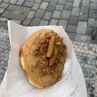 lotus donut  at La Donuteria - Spalena in Prague