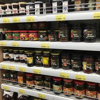 Jellies and Jams at Big Market in Tirana