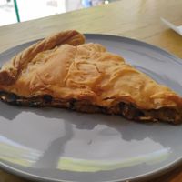 Leek pie at P__D deli pies & coffee Co. in Delft