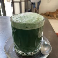 Unicorn latte at VERA in Palermo