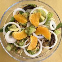  "Cecil" salad - no fennel, add avocado   at VERA in Palermo