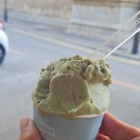Vegan pistachio at Rivareno Catedral in Mallorca