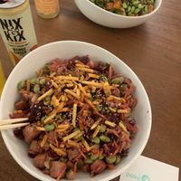 The vegan You Make Miso Happy, medium size. Delicious!  at Poké Perfect in Leiden