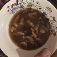 Chicken soup at Wawin Vegan Chinese in Salford