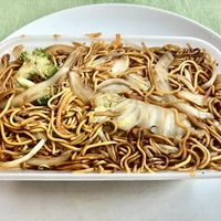 Veg chow main  at Wawin Vegan Chinese in Salford