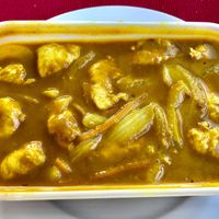 Satay chicken  at Wawin Vegan Chinese in Salford