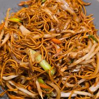 Side of noodles (very large!) at Wawin Vegan Chinese in Salford