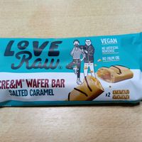 Salted caramel wafer bar at Currant Affairs in Leicester
