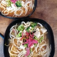 Vegan ramen at H Kitchen in Copenhagen