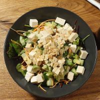 Vegan Tofu Poke Bowl 95DKK at H Kitchen in Copenhagen