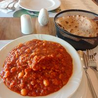 Channa Masala (chickpea's, Onion, tomato, garlic...) at Namaste India in Nevsehir
