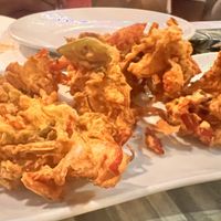 Veggie pakora was so good  at Namaste India in Nevsehir