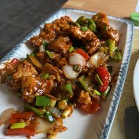 Mushroom Chili was amazing  at Namaste India in Nevsehir