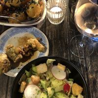 Our meal  at Rail House Café in London