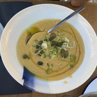 Fava bean dip   at Mouragio in Paros