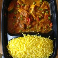 Tofu curry at Curry Naan in Hamburg