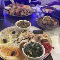 Vegan platter  at Little Beirut in Antwerpen