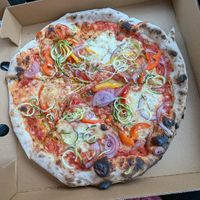 Veggie Kray with vegan cheese at Crust - Food Stand in Isle Of Lewis