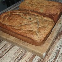 Panque de plátano y elote at Accuafaba - Postres Veganos - Maybe closed in Chapultepec