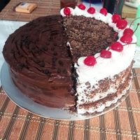 Pastel de Matilda y selva negra #Veganuary at Accuafaba - Postres Veganos - Maybe closed in Chapultepec