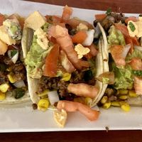 Vegan tacos   at 3 Tequilas in Kill Devil Hills