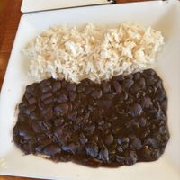 Black beans and rice   at 3 Tequilas in Kill Devil Hills