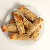 Vegan cheese bread at Sarpino's Pizzeria in Coral Springs