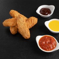 Vegan chicken tenders at Sarpino's Pizzeria in Coral Springs
